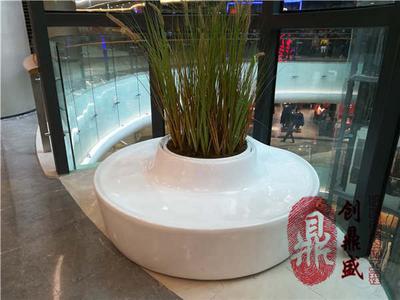 011玻璃钢树池花池座凳