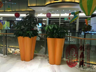 玻璃钢花盆花箱006