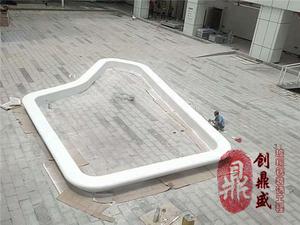 广州增城玻璃钢花池座凳