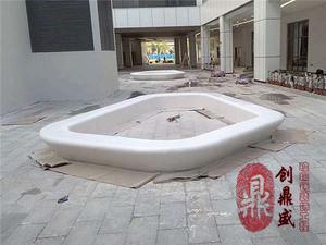 广州玻璃钢座凳花池