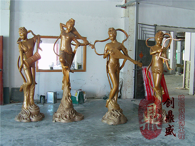 玻璃钢仙女雕塑