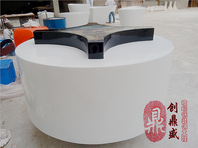 玻璃钢圆形展台