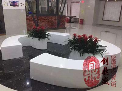 M形玻璃钢座椅座凳