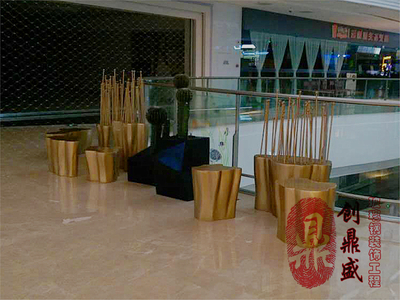 金色组合座凳