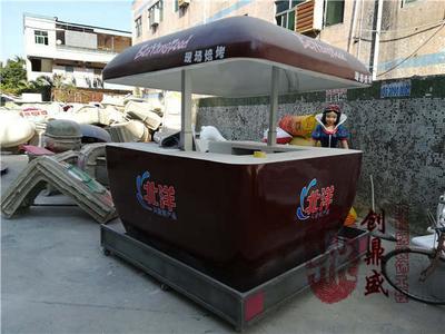 玻璃钢售卖台造型