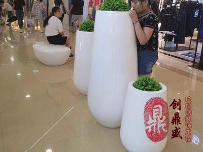 玻璃钢花盆花箱013