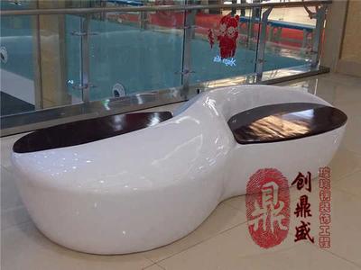 商场美陈软包座凳