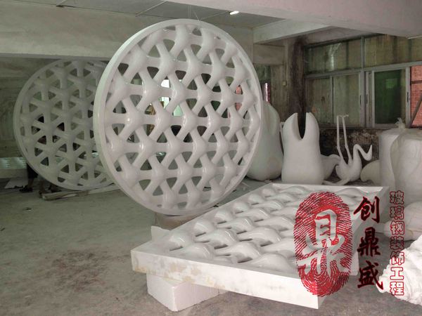 重慶三榮飲食集團圓形鏤空裝飾