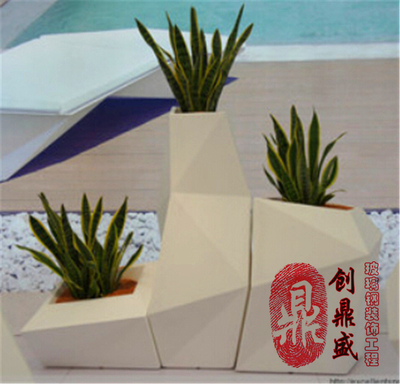 玻璃钢花盆花箱010